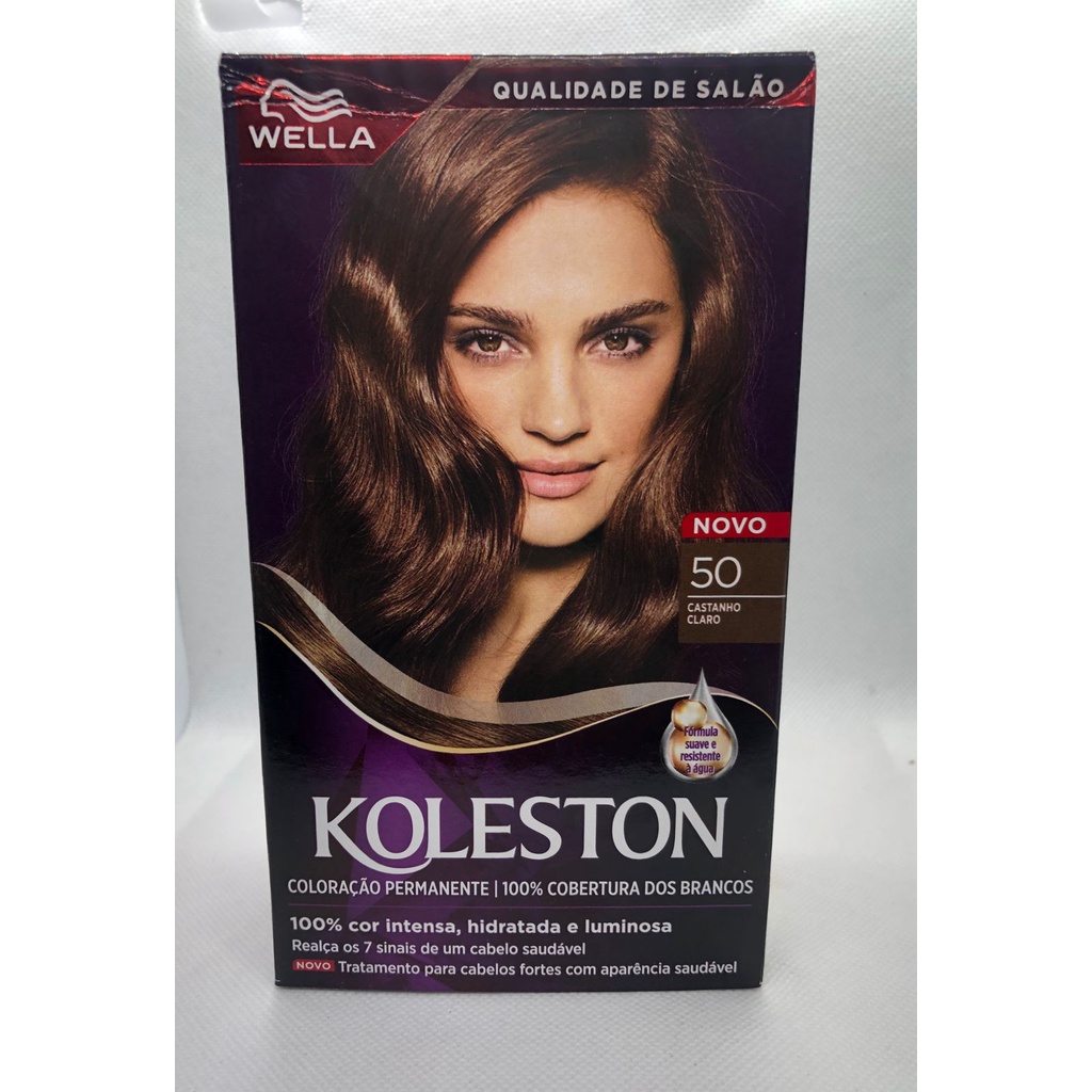 tinta De Cabelo Tintura Coloração Koleston - Escolher Cor Cor 50 - Castanho Claro