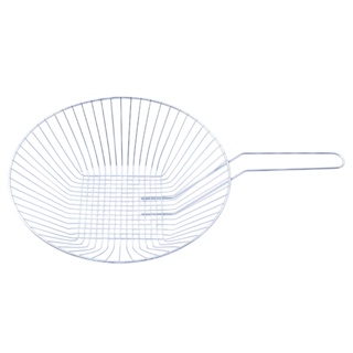 Cesto Cromado Para Fritura Fritadeira Peneira 35cm em Oferta na Shopee