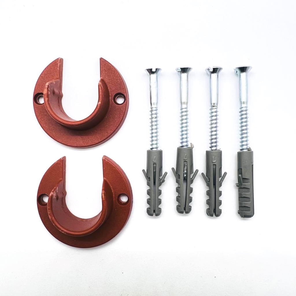 Par De Suporte Roseta Flange 19mm Cores Variadas