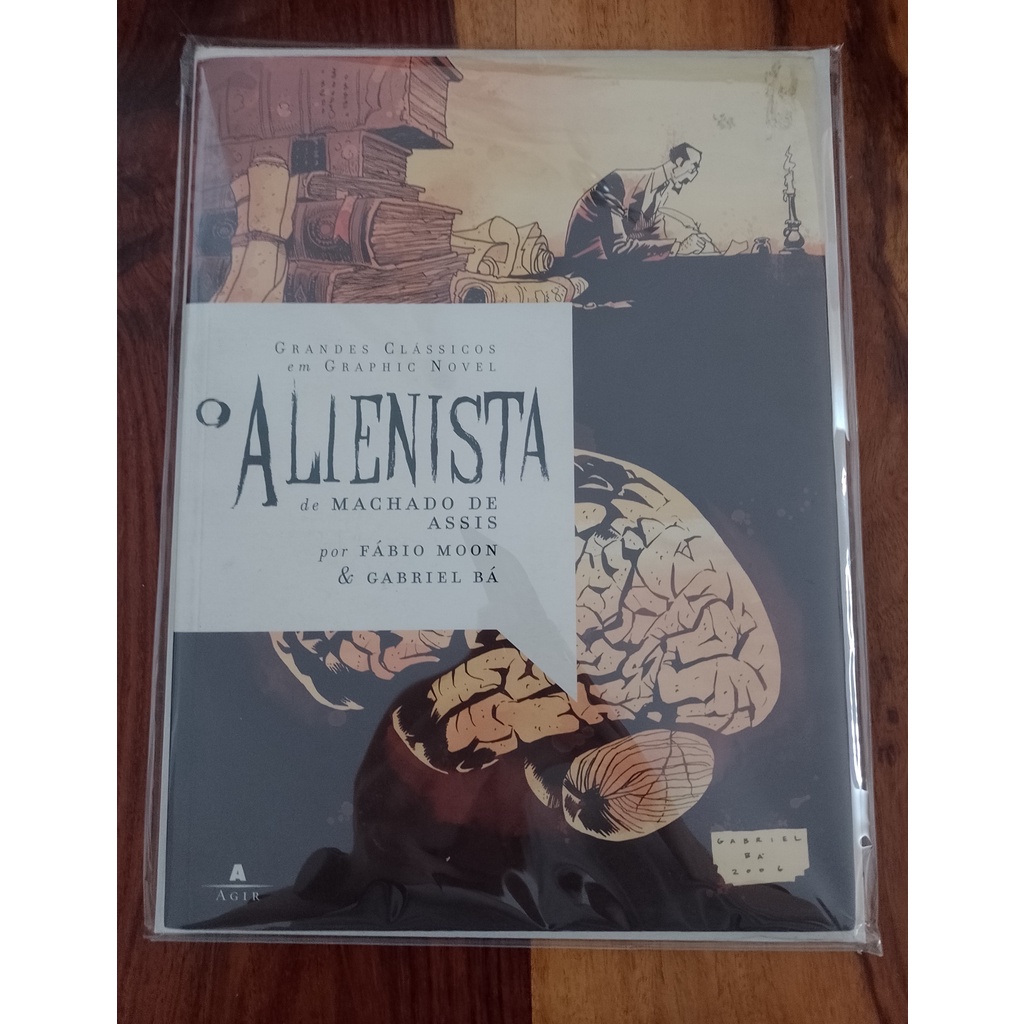 HQ | O Alienista, Fábio Moon & Gabriel Bá, Agir, 1ª Edição, 2007
