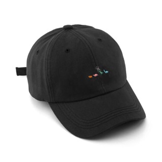 Bone Masculino preto baseball masculino Et Dinossauro Preto com regulagem de tamanho