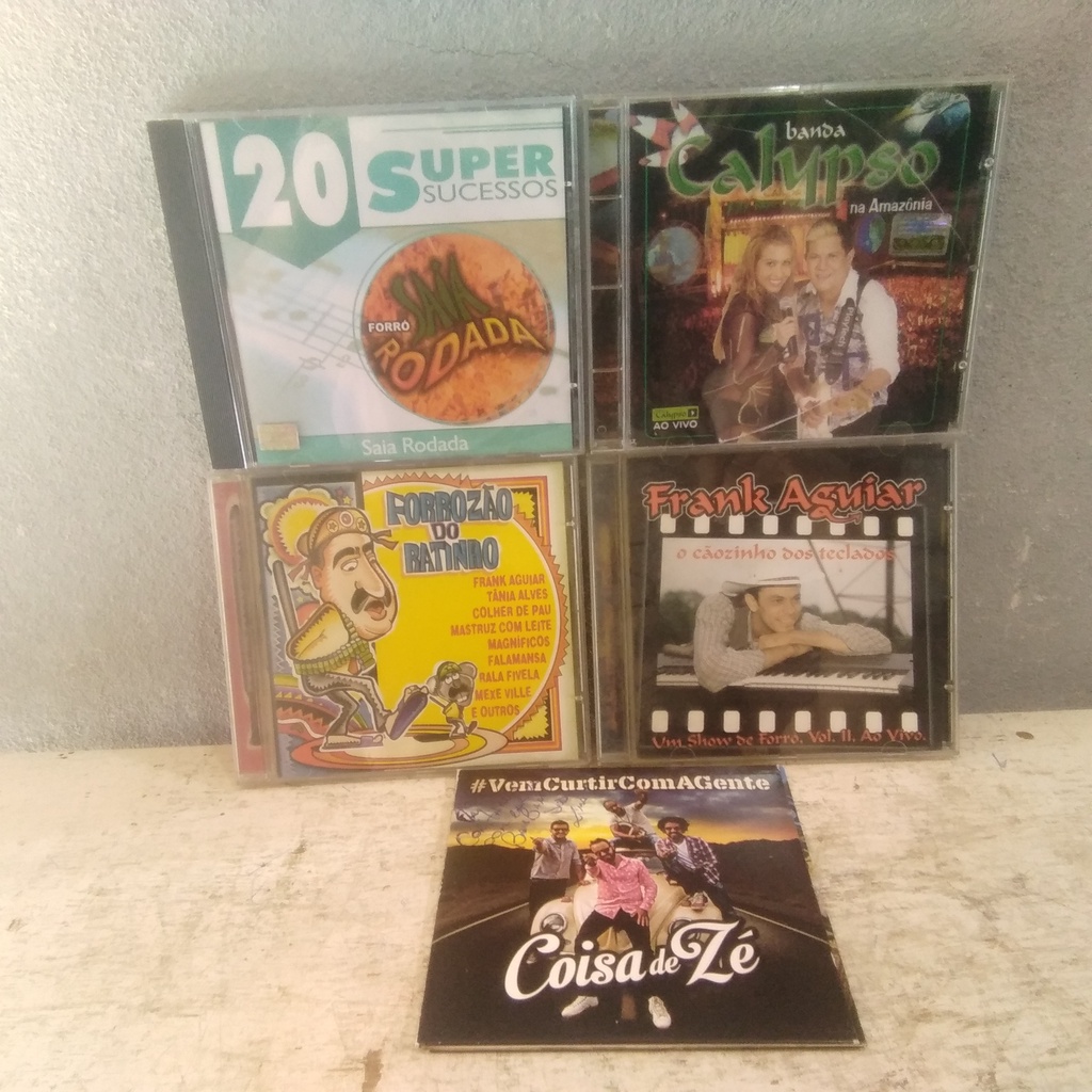 CD forró sertanejo - Banda Calypso (LER DESCRIÇÃO)