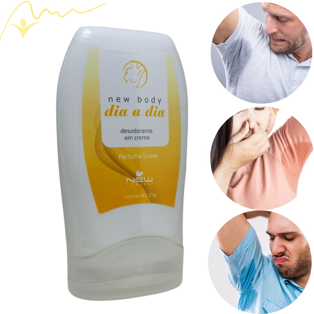 Creme Elimina Mau Cheiro Suor Excessivo Axila Virilha Seios