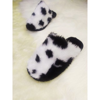Pantufas de Pelúcia Animal Print do 34 ao 44