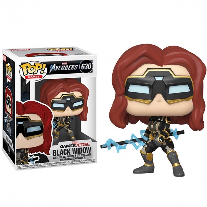 POP! MARVEL AVENGERS GAME - BLACK WIDOW (STARK TEC) #630