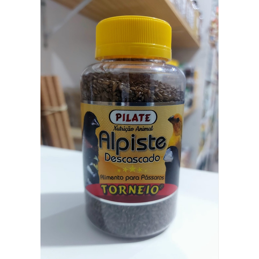 Alpiste sem casca - 170g / Nutrição do seu pássaro