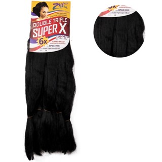 Kit 2 pacotes Cabelo Jumbão Super X 800g Jumbo para Trança PROMOÇÃO