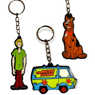 Chaveiros Emborrachados Geek Nerd Alta Qualidade Fãs Scooby-Doo Salsicha Maquina Mistério Colecionável