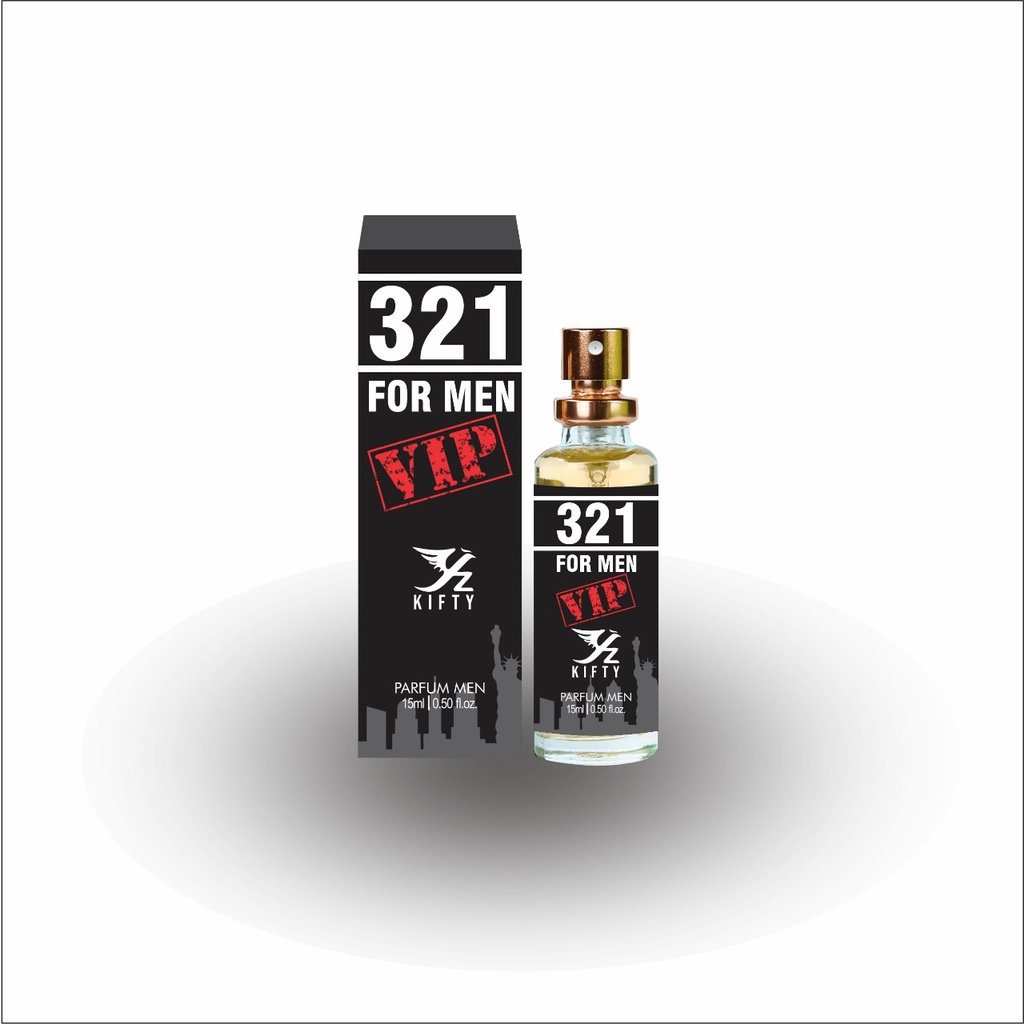 Perfume 321 vip for men o mais vendido 15ml kifty Mc