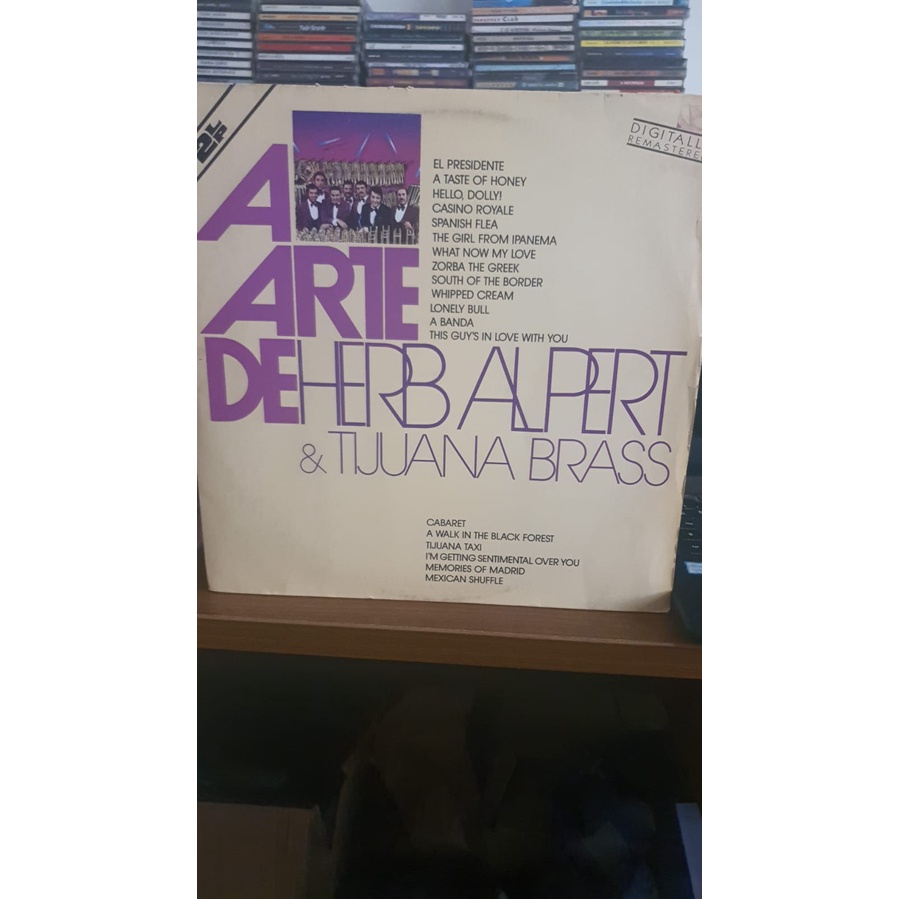 LP Duplo A Arte de Herb Alpert & Tijuana Brass(1987) Polygram