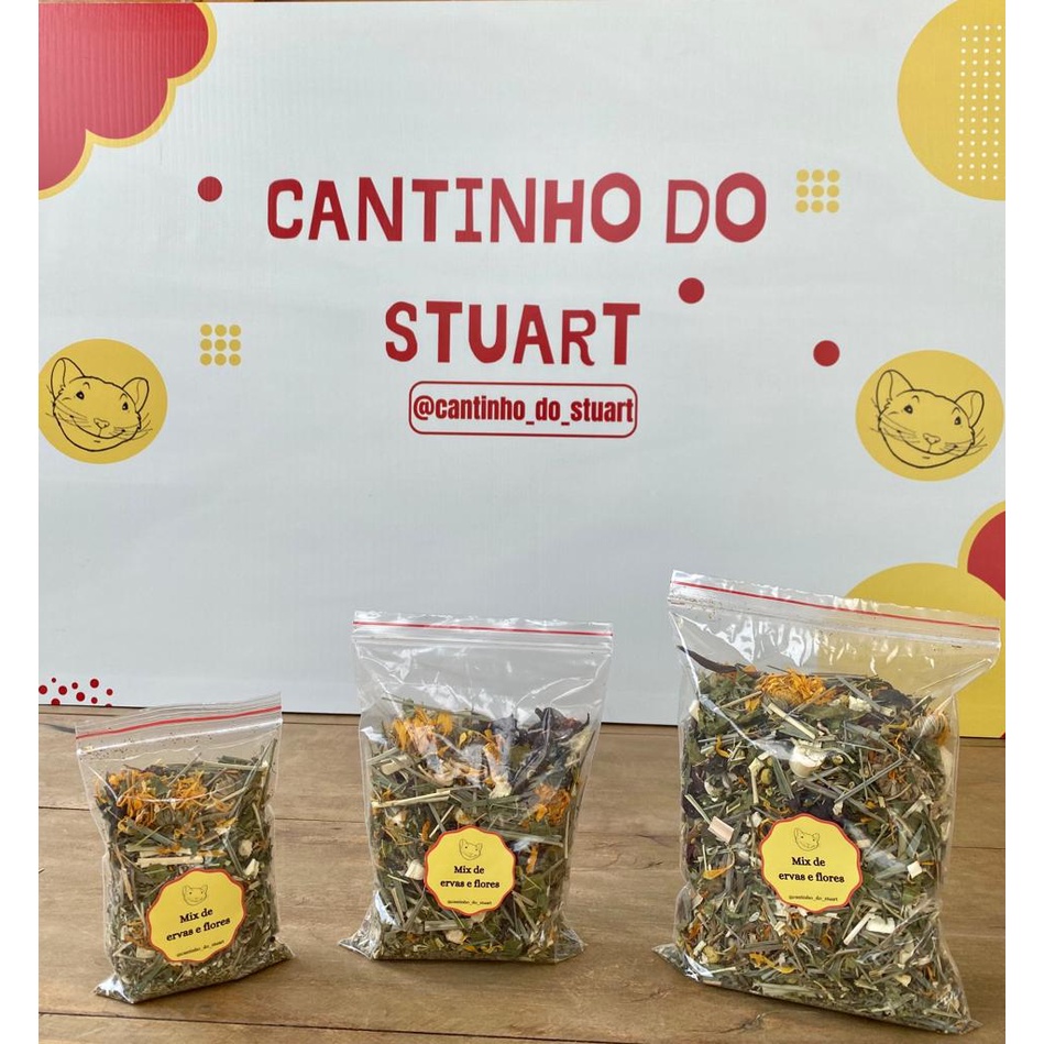 Mix de Ervas e flores