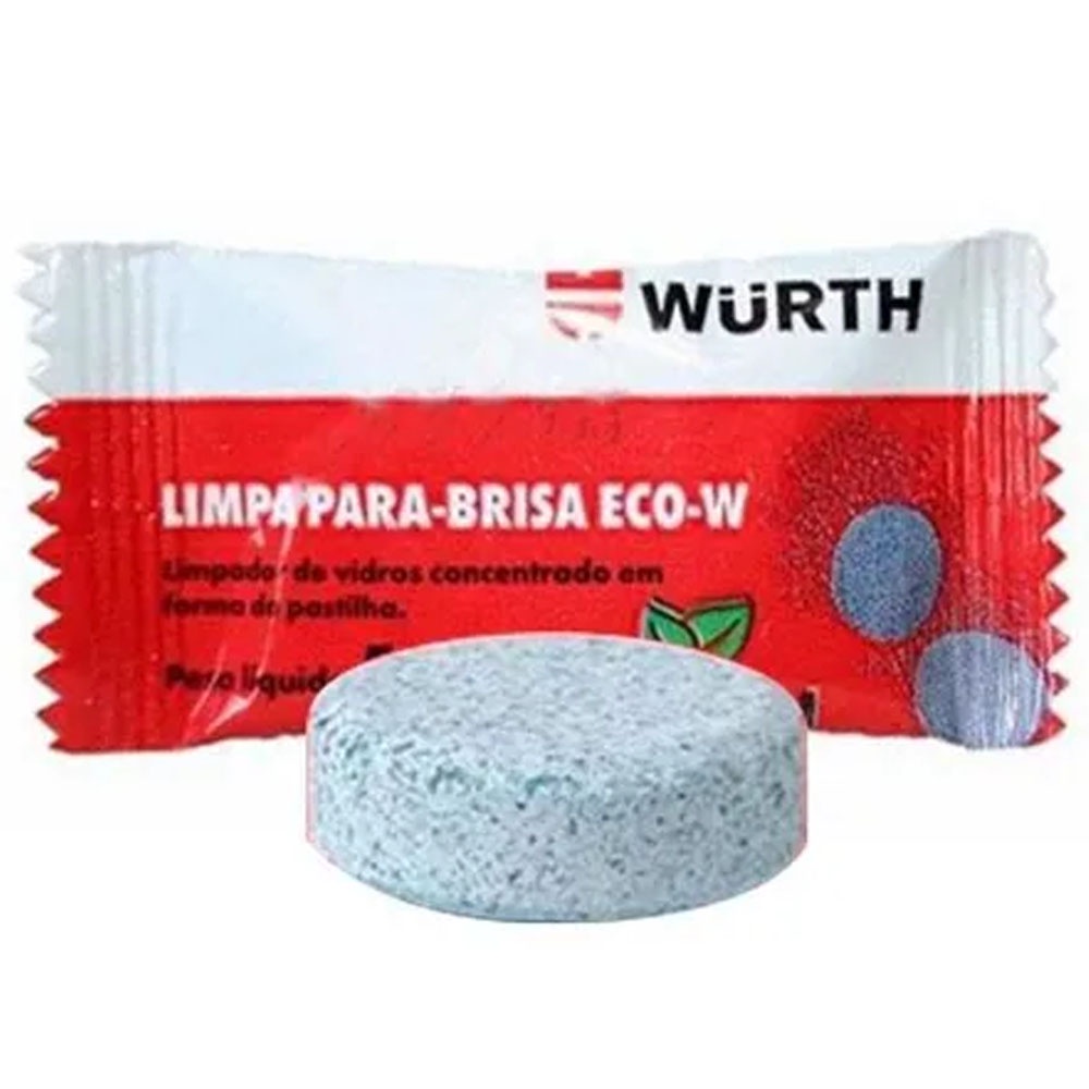 kit 3 Pastilha Limpa Para brisa Eco-w De 5 Gramas - Wurth em Oferta na Shopee