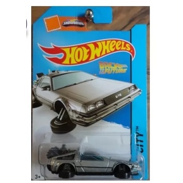 Miniatura Hot Wheels De Volta para o Futuro Delorean Hover Mode- HW City