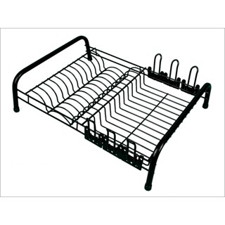 Escorredor De Cozinha Preto Louça Londres Porta Resistente