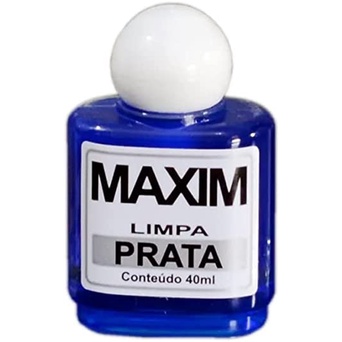 Limpa Pratas Maxim Original 40ml-Liquido para limpar prata em Oferta na Shopee