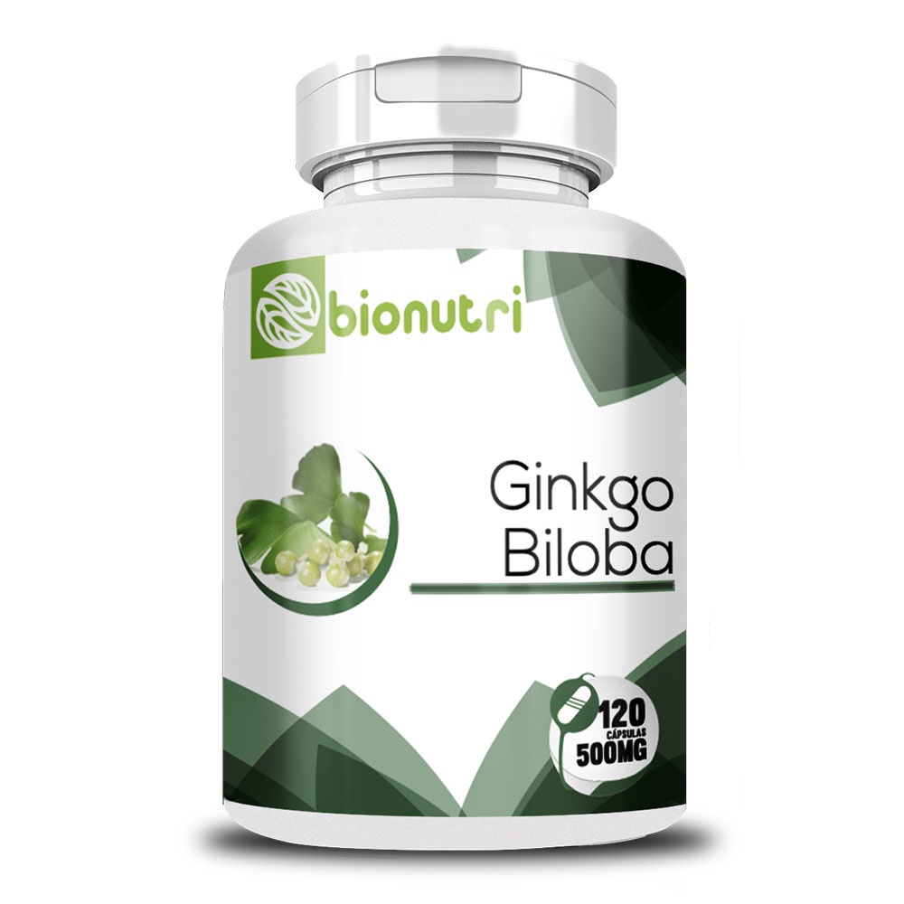 Ginkgo Biloba 120 Cápsulas 500mg Bionutri