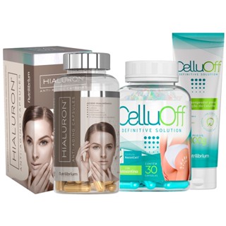 Kit Celluoff cápsulas e Gel + Ácido Hialurônico cápsulas Nutrilibrium