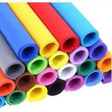 Kit Eva 40x48cm Cartolina Placa Emborrachada Cor Lisa