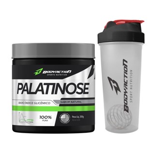 Palatinose 300g Baixo Índice Glicêmico + Coqueteleira - Bodyaction