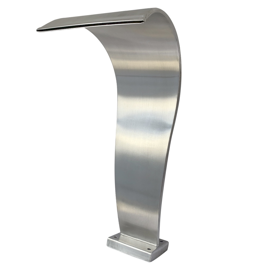 Cascata Inox Piscina High Tech Naja Baby 50cm