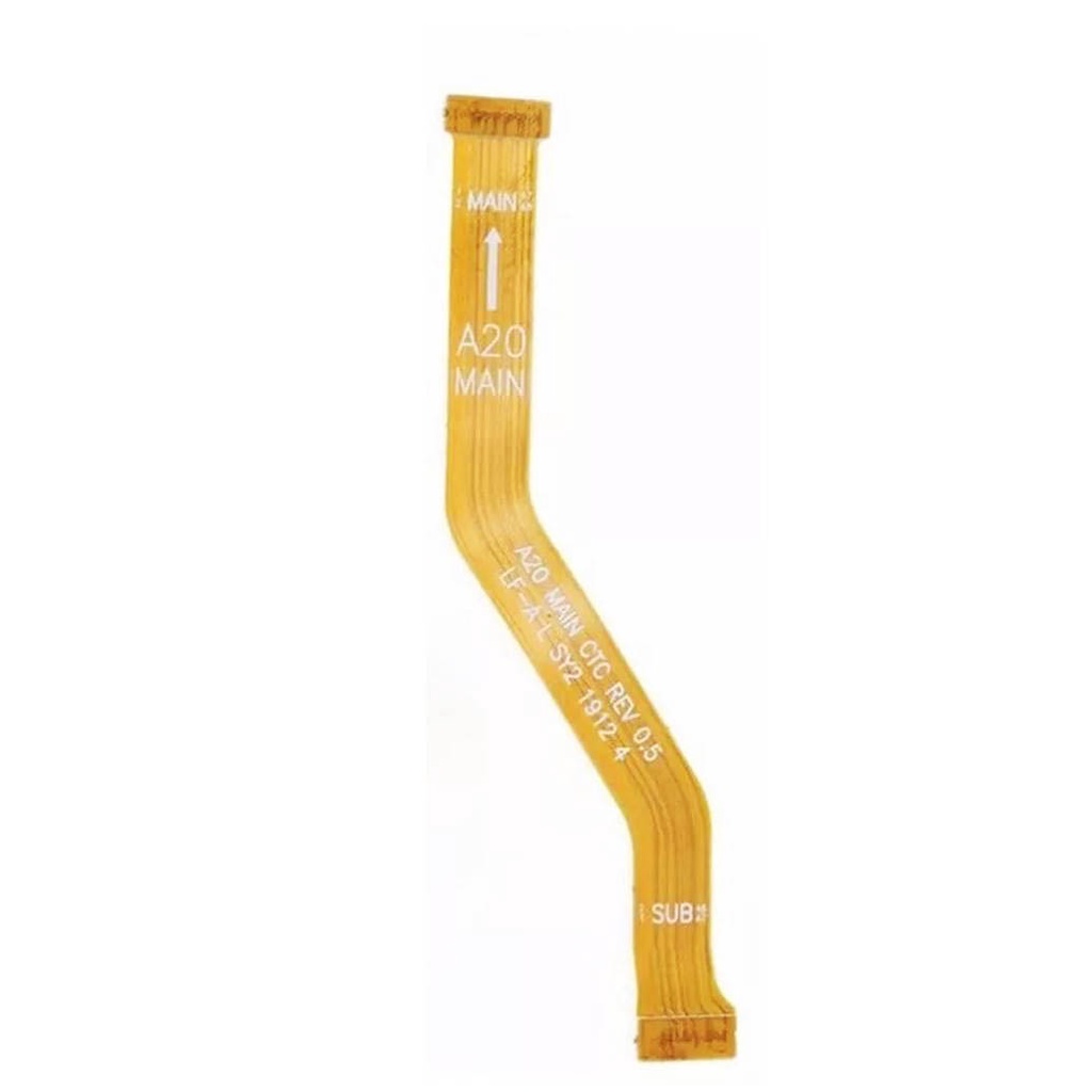 Cabo Flex Da Sub Placa D/carga Main Sub Para Galaxy A20 A205