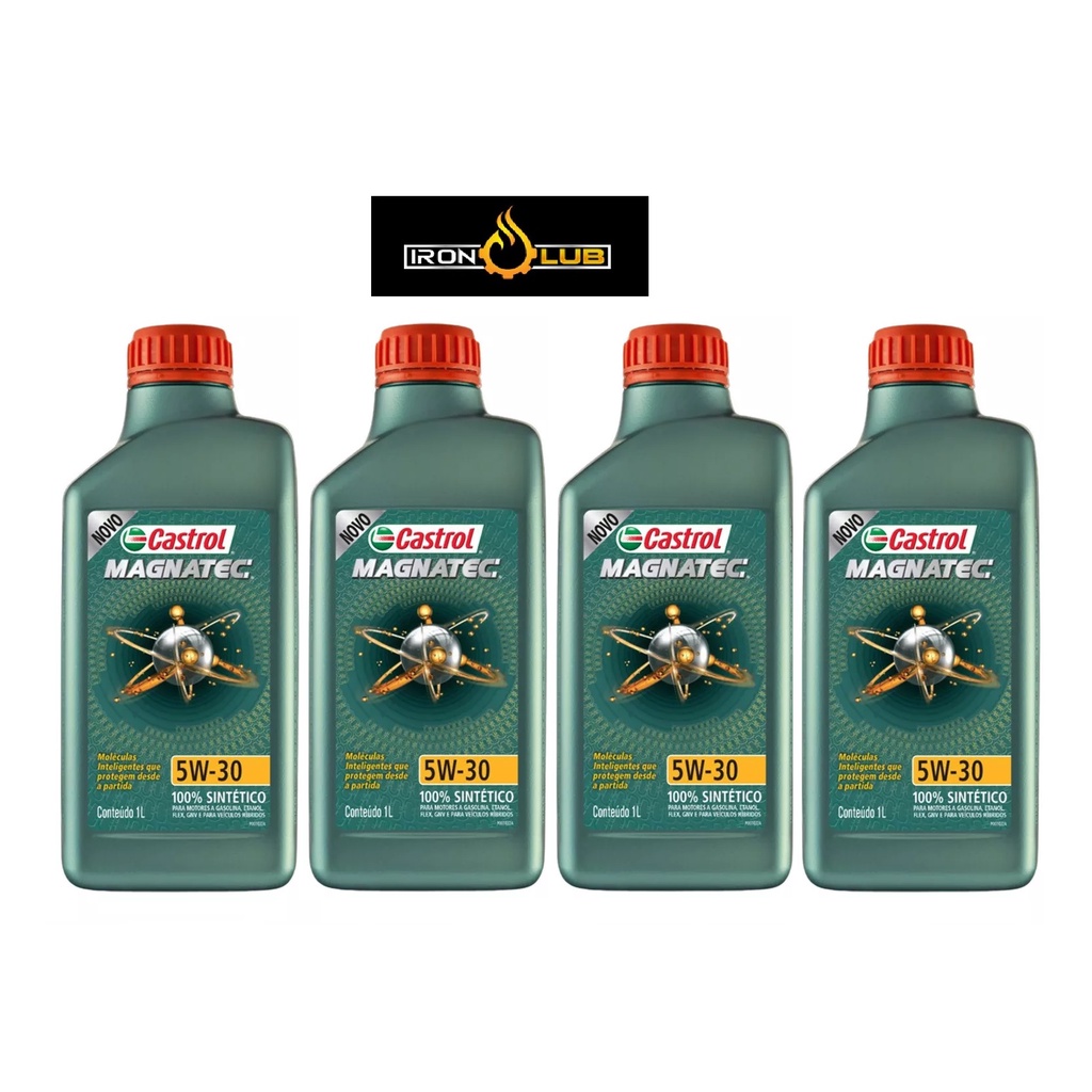 4 LITROS DE ÓLEO CASTROL MAGNATEC 5W30 API SP