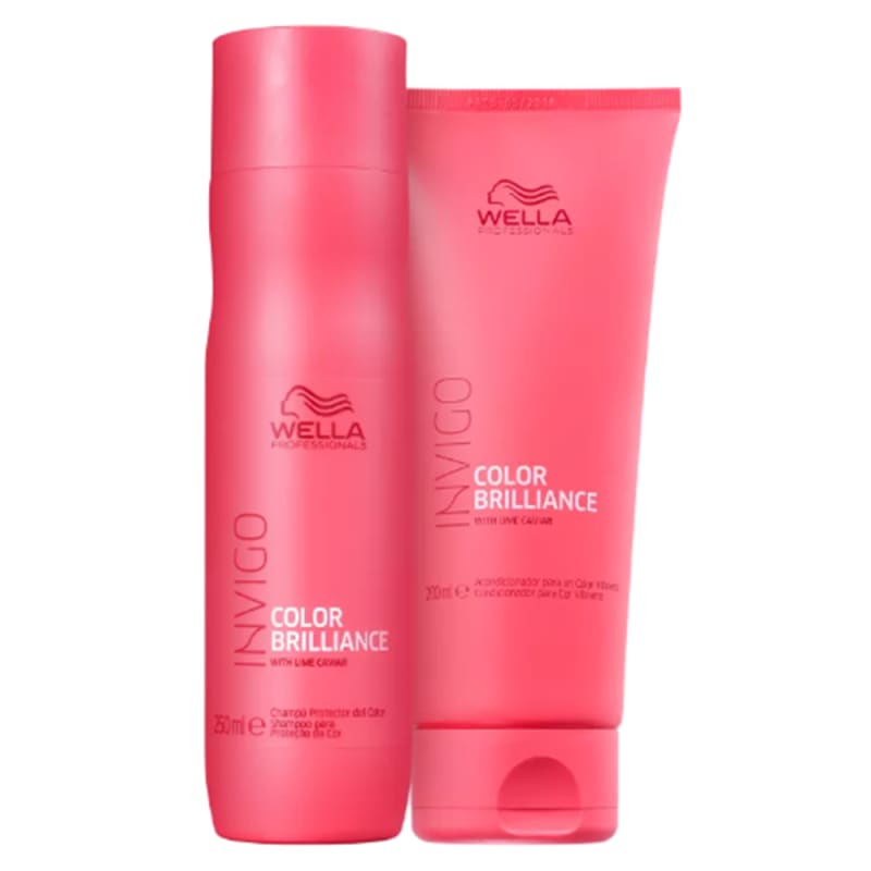 Kit Wella Professionals Invigo Color Brilliance - Shampoo 250ml + Condicionador 200ml
