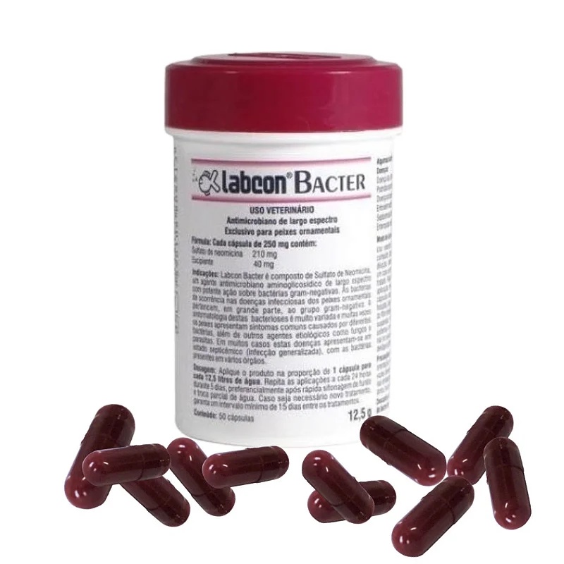 Alcon Labcon Bacter 50 Cápsulas