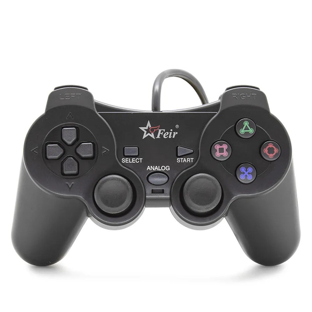 CONTROLE GAMER PARA PS2 FEIR FR-201