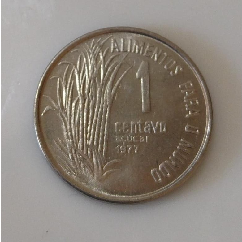 MOEDA 1 CENTAVO 1977 FAO - S900