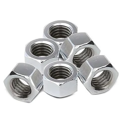 Porca Sextavada M3 Zincado Branco