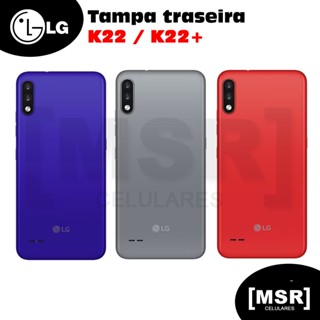 Tampa traseira ORIGINAL celular LG modelo K22 e K22+