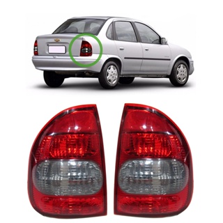 Par Lanterna Traseira Corsa Sedan Classic 03 04 05 06 07 08 09 10 Fume em Oferta na Shopee
