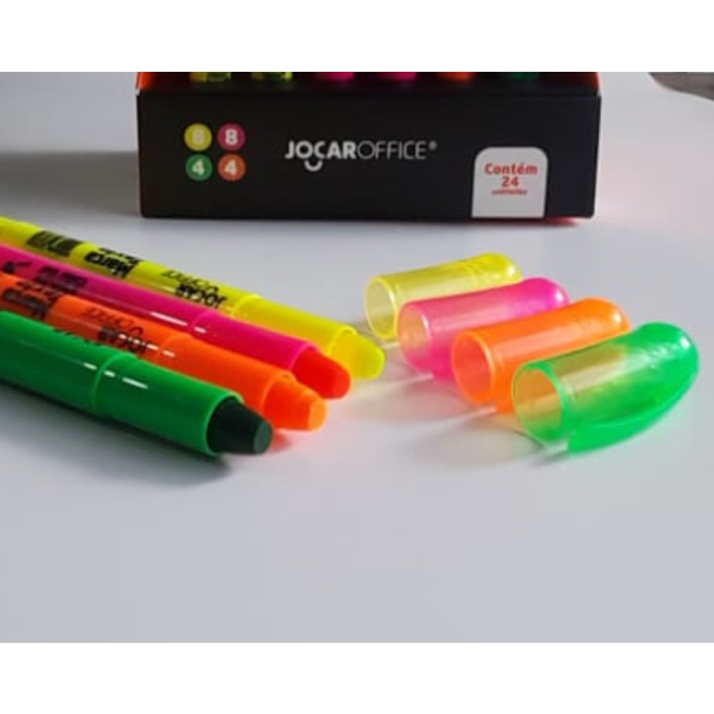 Marca Texto Color Gel - Jocar Office - unidade em Oferta na Shopee