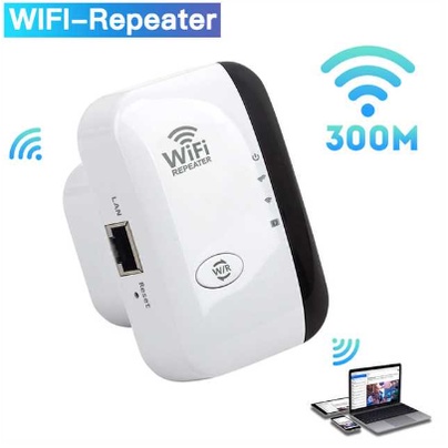 Repetidor de Sinal Amplificador Wireless Wifi 300 mbps Sem fio 802.11N WPS