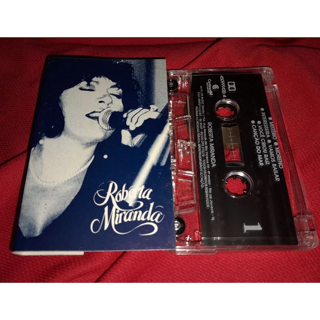 fita k7 Roberta Miranda - Vol. 8 1995 sertanejo cantora fita cassete original. cassete