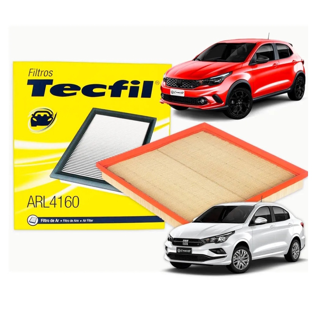 Filtro De Ar TECFIL ARL4160 ARGO/CRONOS em Oferta na Shopee