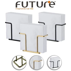 Porta Guardanapos Papel Toalha em Aço Carbono Reforçado Várias Cores Future