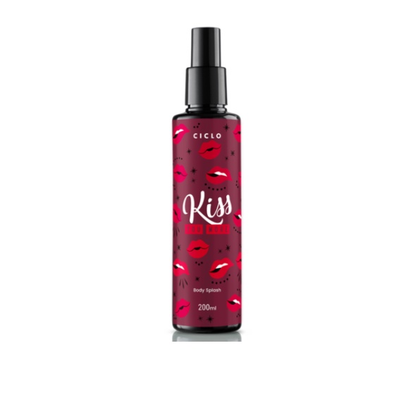 Body Splash Kiss YOU More 200ml - CICLO COSMÉTICOS * LANÇAMENTO