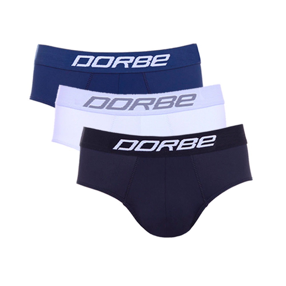 Detalhes do Kit 3 Cuecas Slip Microfibra Dorbe Original Masculina Classica Cueca Tradicional Clássica Cavada