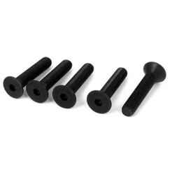 Parafuso Chato Allen M3 X 30mm Oxidado Preto