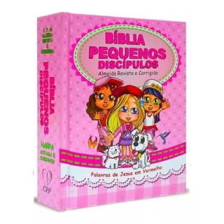 Bíblia Infantil Pequenos Discípulos Harpa Meninas - CPP