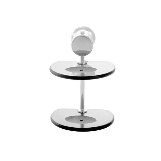 Saboneteira Dupla Premium De Vidro Para Banheiro fumê em Oferta na Shopee