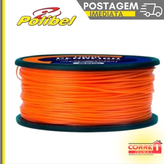 Linha de Pedreiro ( Lisa Laranja ) Polibel 50 e 100 Metros em Oferta na Shopee