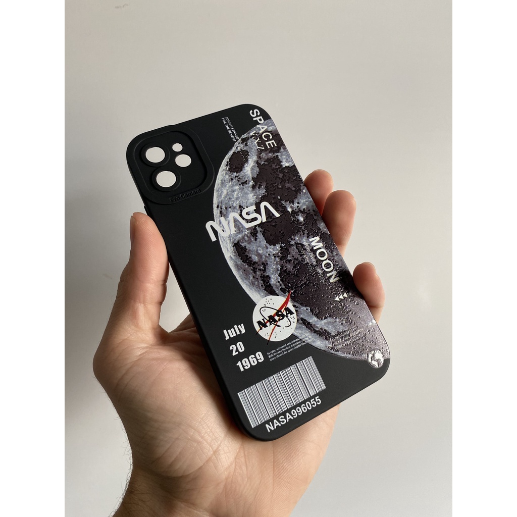 Capinha Iphone 11 Nasa Lua Ultra Leve e Macia Reforçada Importada