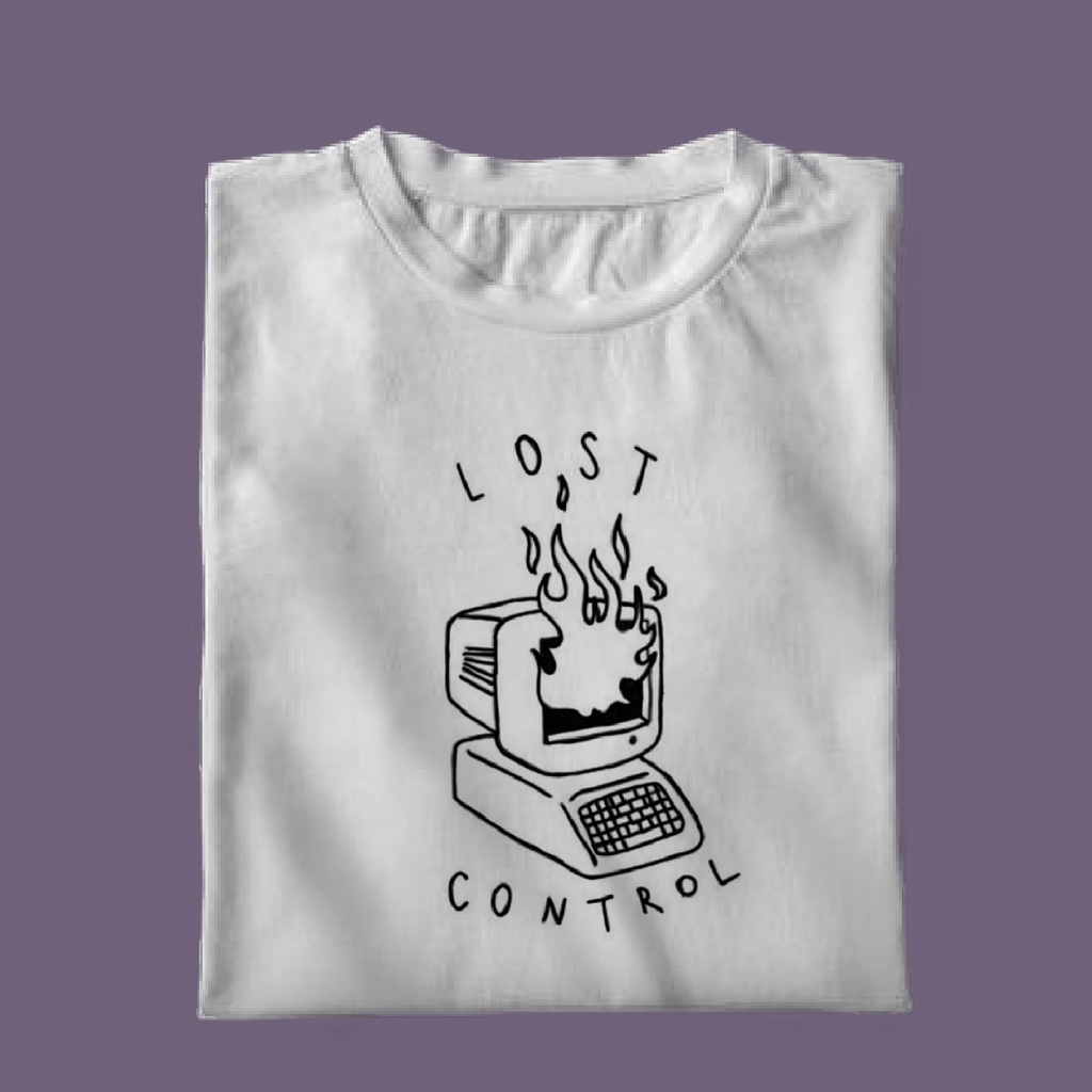 Camiseta Lost CONTROL PC AESTHETIC