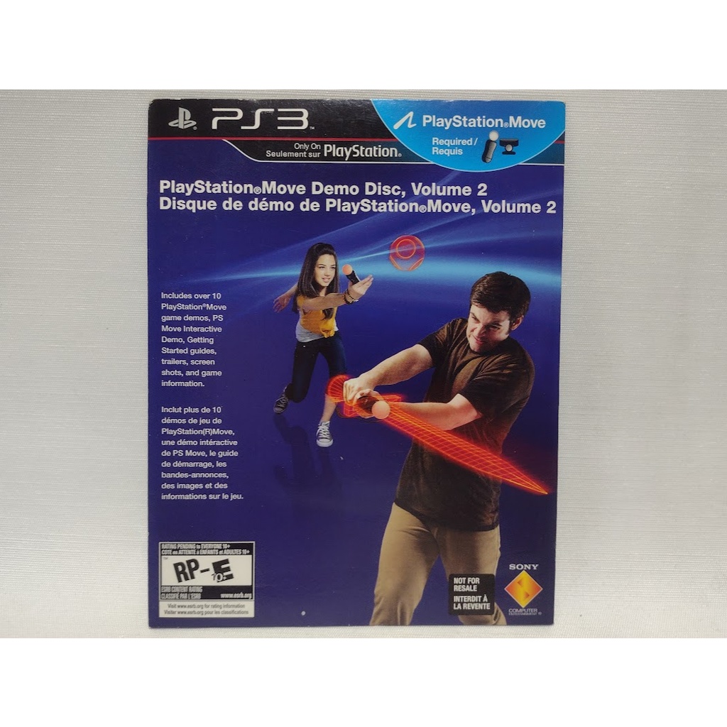 Playstation 3 Jogo - Playstation Move Demo Disc Vol.2