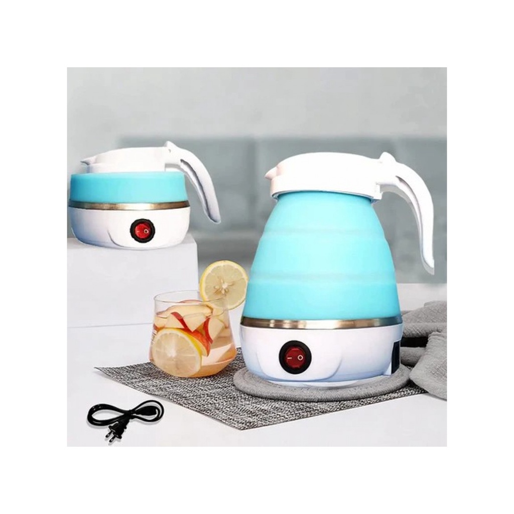Lançamento  2026 Chaleira Elétrica Dobrável Portátil Flip - 600ml para viajem  tendencia - barato