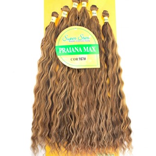 Cabelo 100% Orgânico - Praiana Max - Super Star - 6 Telas