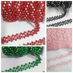 Corrente Para Enfeite Com Strass - SPF-10 Por Metro